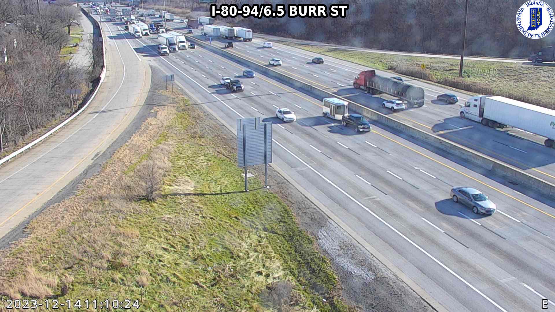 Traffic Cam Gary: I-94: I-80-94/6.5 BURR ST