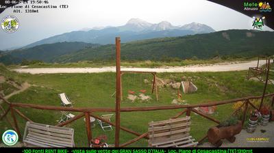 immagine della webcam nei dintorni di Arquata del Tronto: webcam Crognaleto