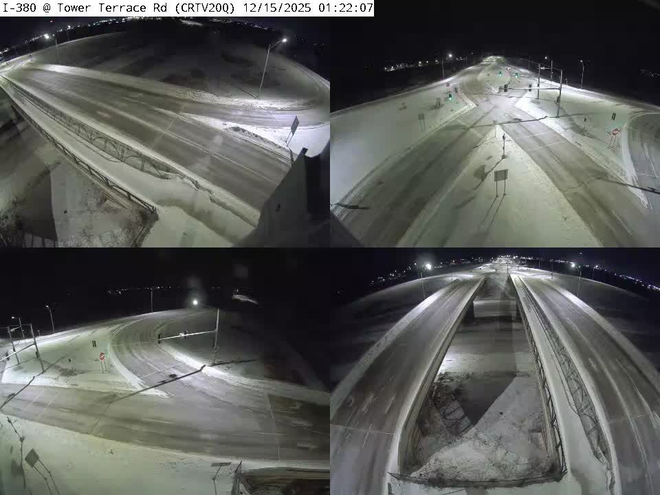 Traffic Cam Hiawatha: CR - I-280 @ Tower Terrace (20Q)