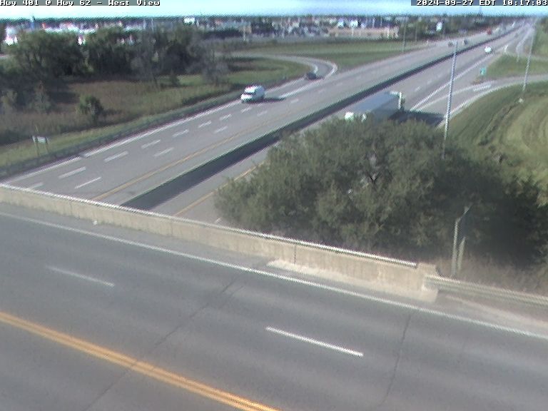 Traffic Cam Belleville: Highway 401 at Hwy