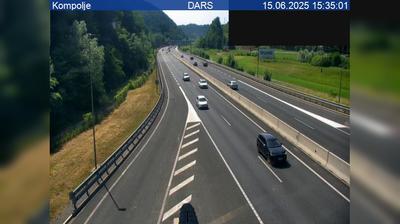 Kompolje Traffic - Krasnja, Slovenia