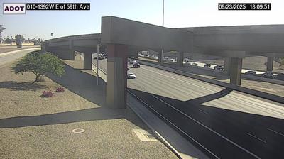 Phoenix Traffic: I-10W and 59th Ave