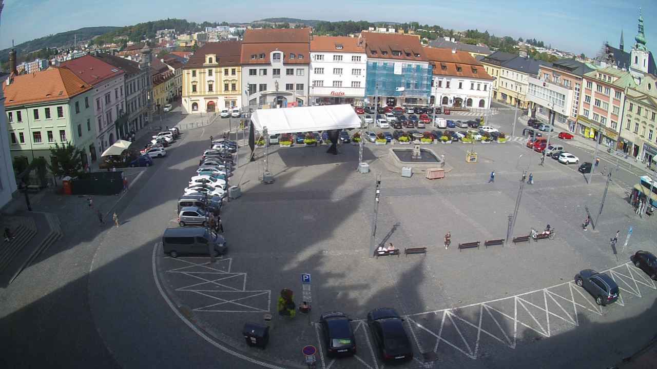 Traffic Cam Klatovy: náměstí
