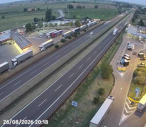 Traffic Cam Nogarole Rocca › South: A22 Mantova