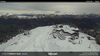 Preview delle webcam di Tesero: Val di Fiemme - Alpe Cermis Lagorai