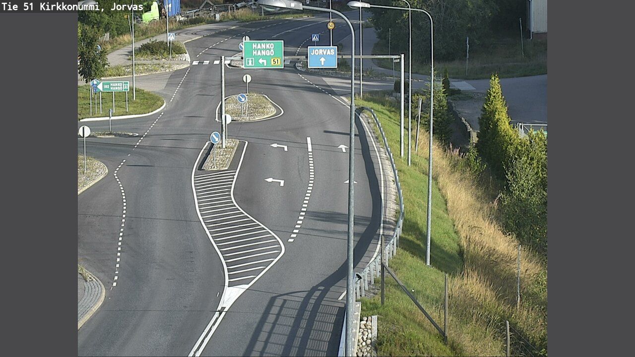 Traffic Cam Kirkkonummi: Tie - Jorvas - Tie 11277 Jorvakseen