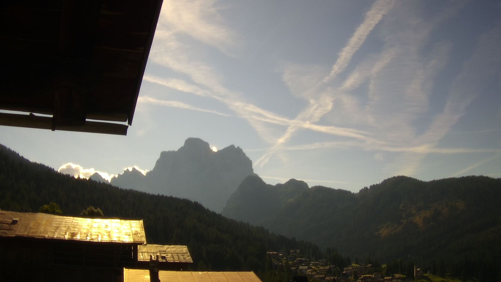 Traffic Cam Selva di Cadore: Villaggio di L'Andria a Santa Fosca - BL