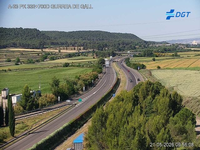 Traffic Cam Gurrea de Gallego: n - A-23