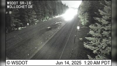Gig Harbor: SR 16 at MP 12.3: Wollochet
