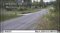 Metaline Falls › North: SR 31 at MP 16.6 - Current