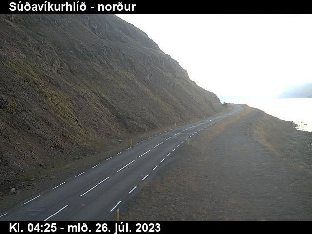 Traffic Cam Westfjords: Súðavíkurhlíð