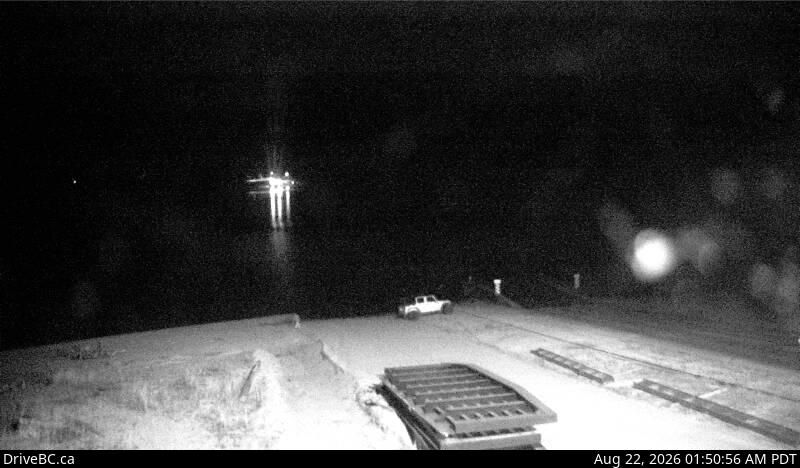 Traffic Cam Fauquier › East: Hwy 6 at front Needles Ferry Landing line up, looking east