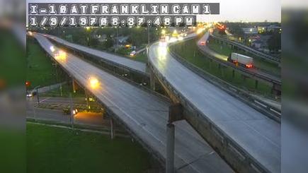 Traffic Cam French Quarter: I-10/I-610 at Franklin Ave