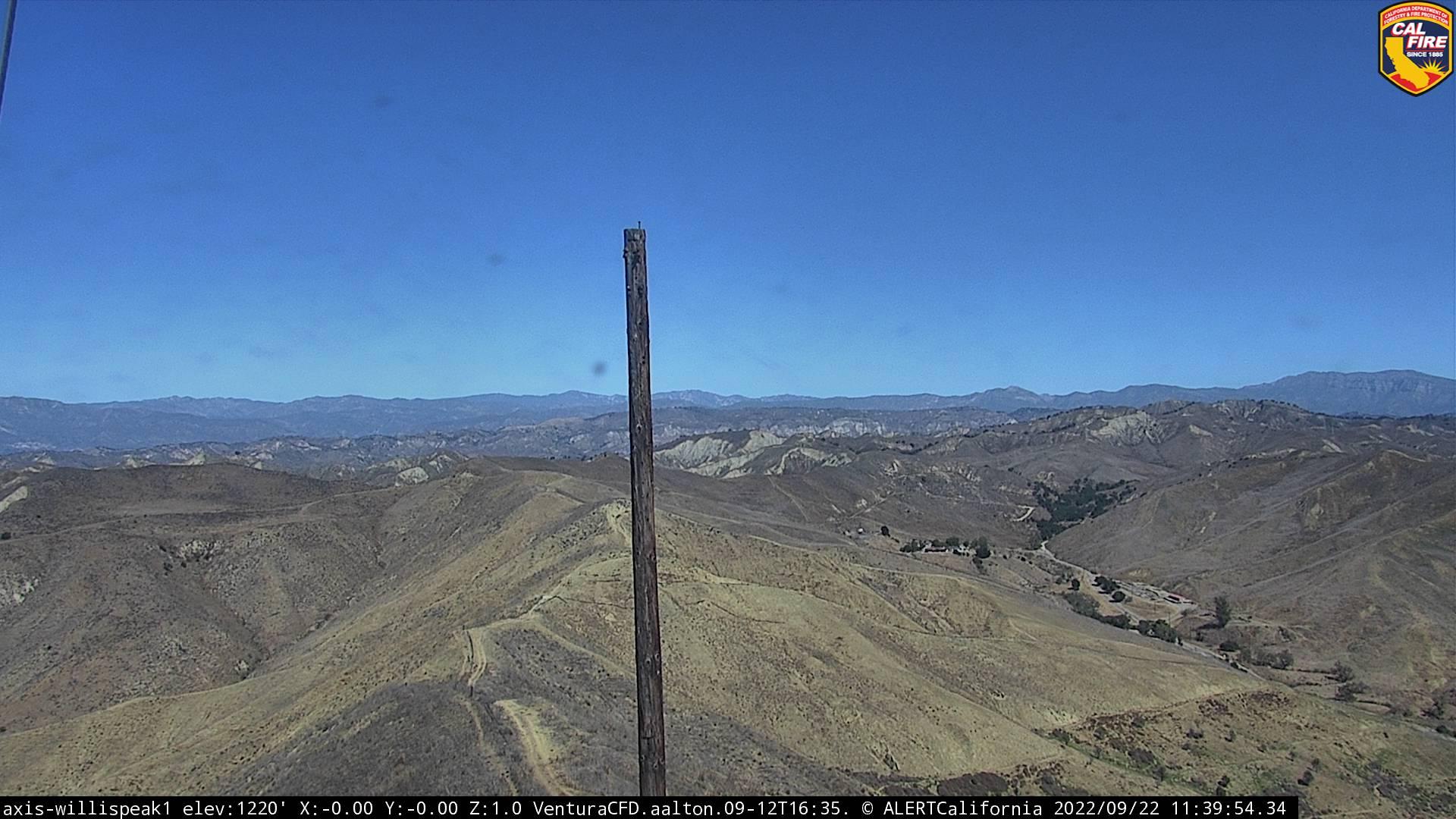 Traffic Cam San Buenaventura: Willis Peak