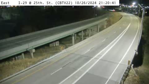 Traffic Cam Council Bluffs: CB - I-29 @ 25th Street (22)