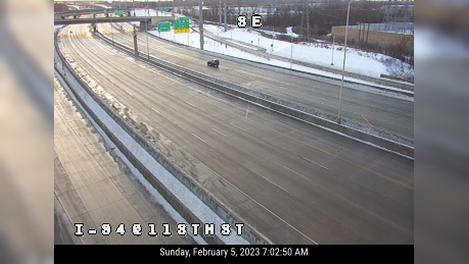 Traffic Cam Harambee: I-94 at 113th St