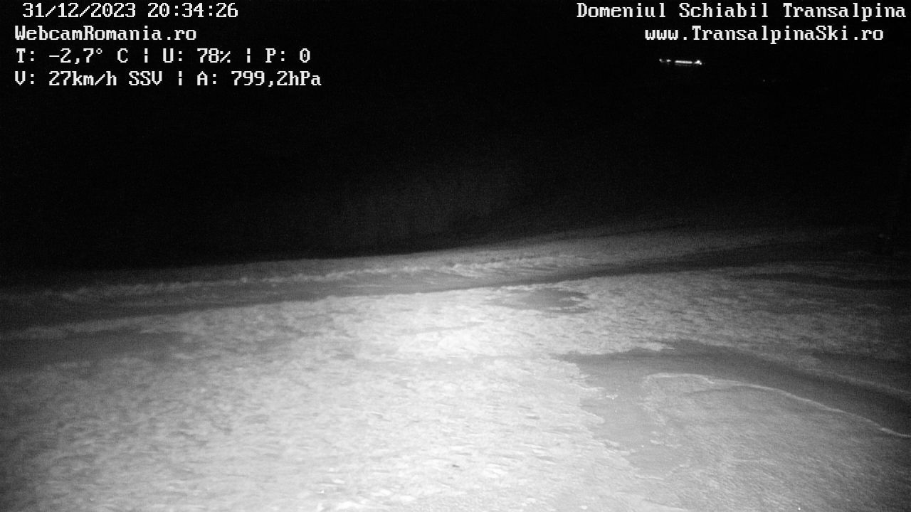 Traffic Cam Novaci: Ski Resort Transalpina