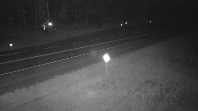 Traffic Cam Crowsnest Pass: Hwy 3: 1.9km East of - BC Border