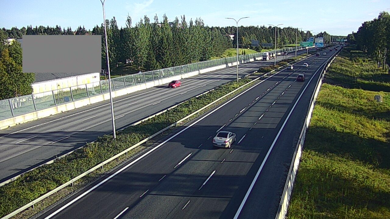 Traffic Cam Oulu: Tie - Intiö - Jyväskylään