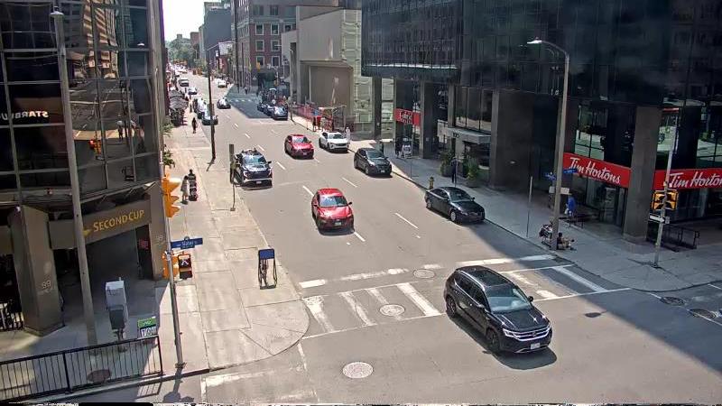 Traffic Cam (Old) Ottawa: Metcalfe Street & Slater Street