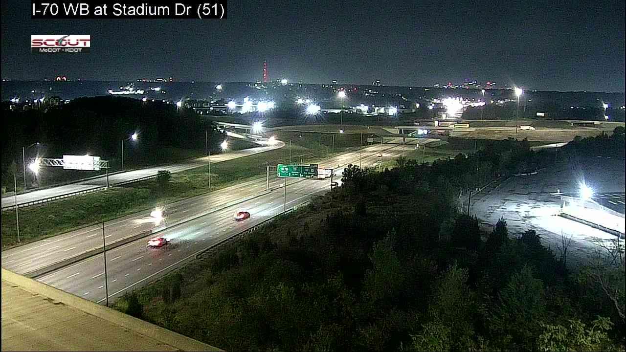 Kansas City I W Stadium Traffic Cam