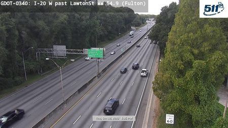 Traffic Cam West End: GDOT-CAM-340--1