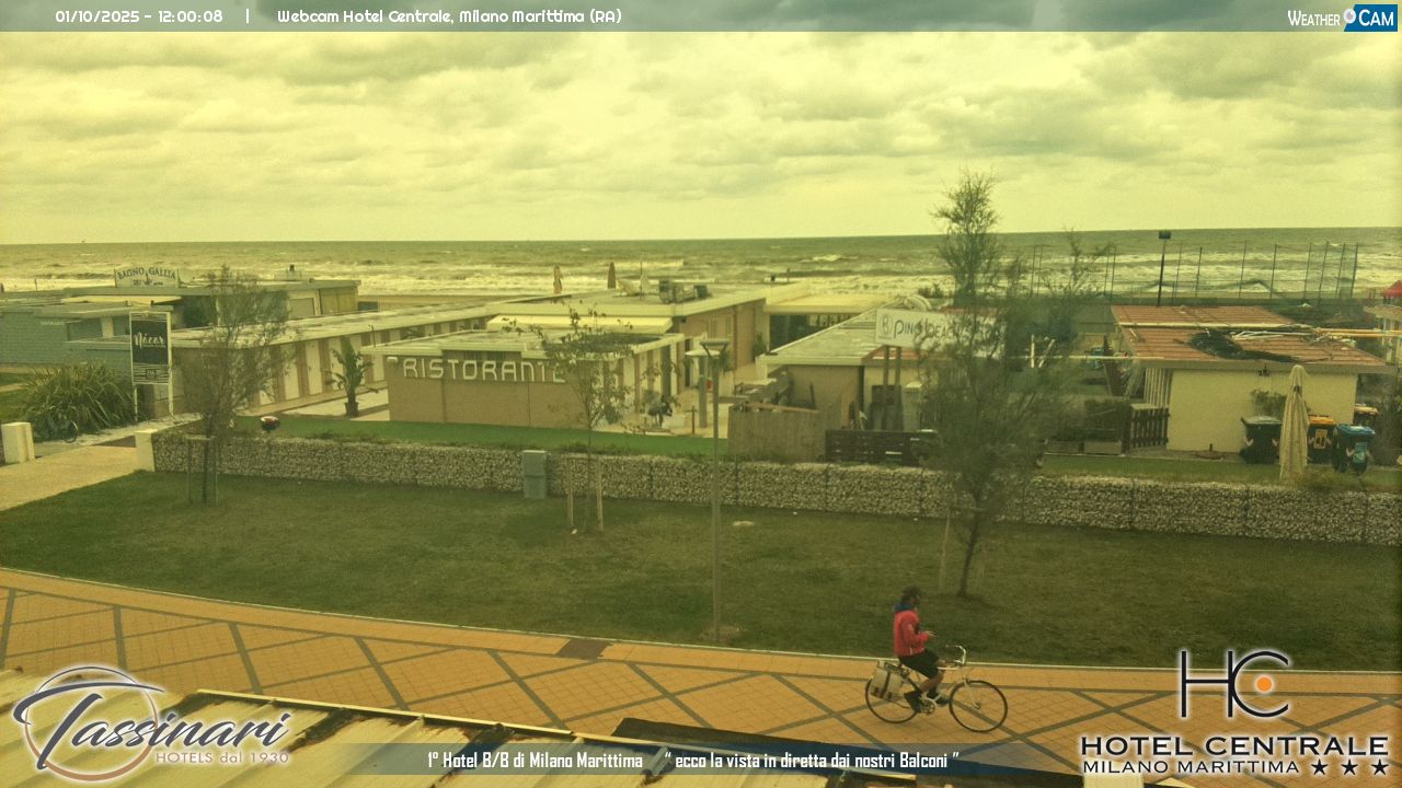 Cervia Hotel Centrale Milano Marittima Building cam Italy