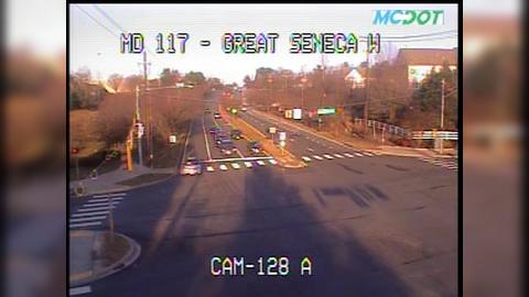 Traffic Cam Farmingdale Estates: Clopper Rd (MD 117) at Great Seneca Hwy (MD 119