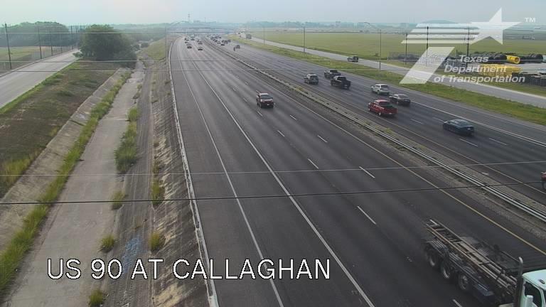 Traffic Cam San Antonio › West: US 90 at Callaghan Rd