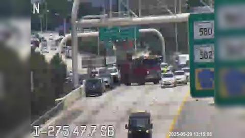 Traffic Cam Sulphur Springs: I-275 N of Sligh Ave