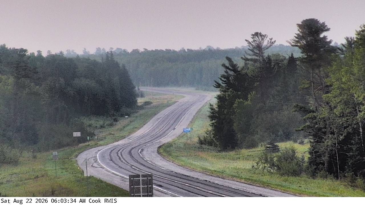 Traffic Cam Cook: US 53: T.H.53 - MP 97.5): T.H.53 - MP 97.5) View