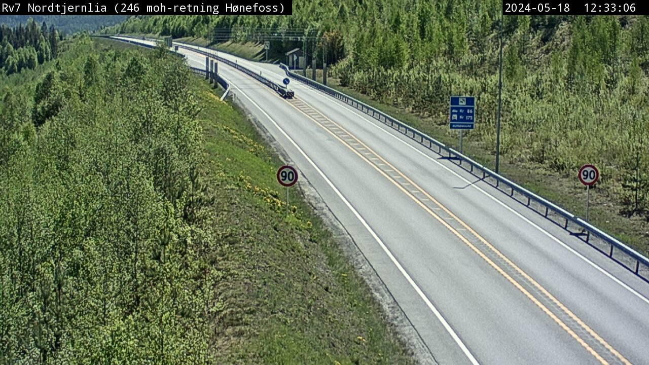 Traffic Cam Ringerike: R7 Nordtjernlia (Hønefoss)