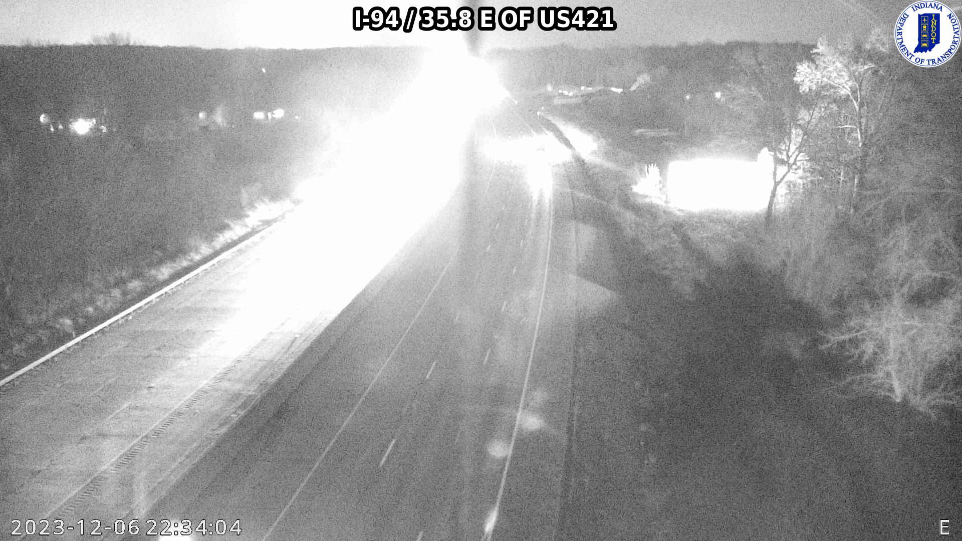 Traffic Cam Waterford: I-94: I-94 - 35.8 E OF US421: I-94 - 35.8 E OF US421