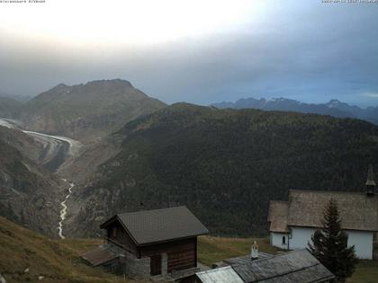 Naters: Belalp Aletschbord auf den grossen Aletschgletscher