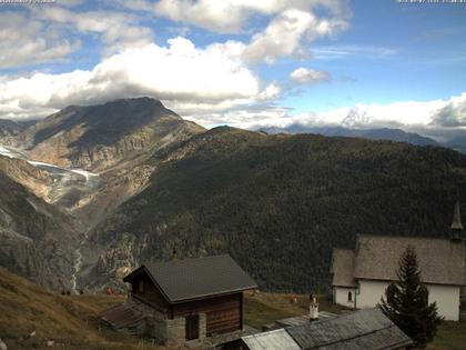 Naters: Belalp Aletschbord auf den grossen Aletschgletscher