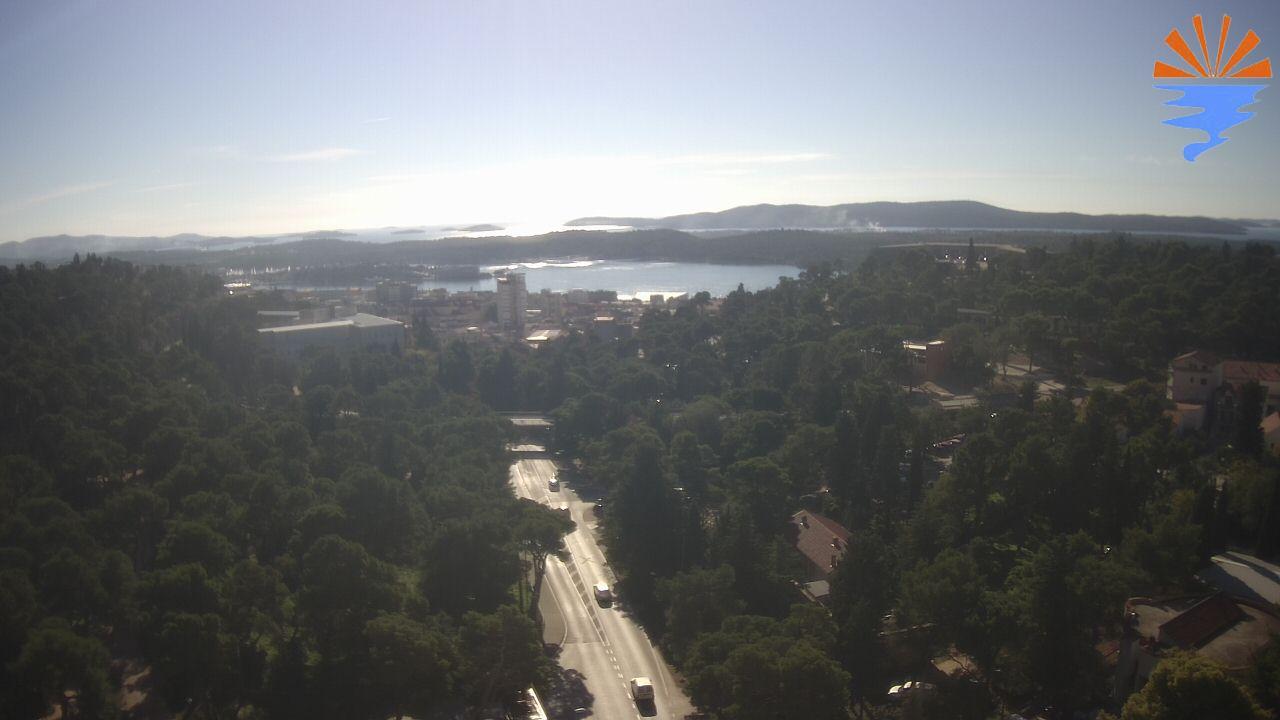 Sibenik Coastal Forest: Landscape & Weather Webcam