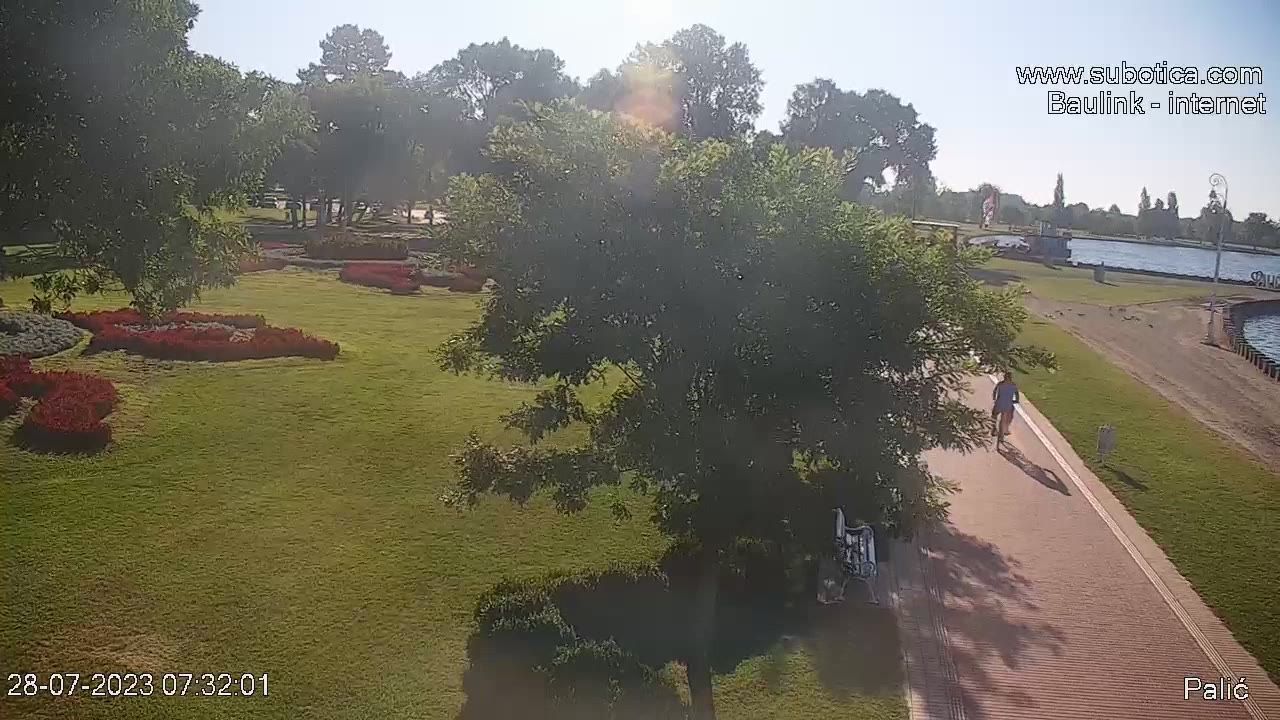 Traffic Cam MZ Palic: Palic - Live webcam