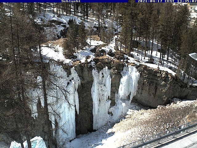 Pontresina: Engadin St. Moritz - Eiskletter-Schlucht