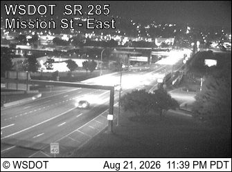 Traffic Cam East Wenatchee › East: SR 285 at MP 0.6 East: Wenatchee