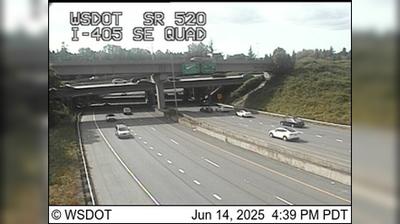 Bellevue I-405 Interchange: Traffic & Landscape