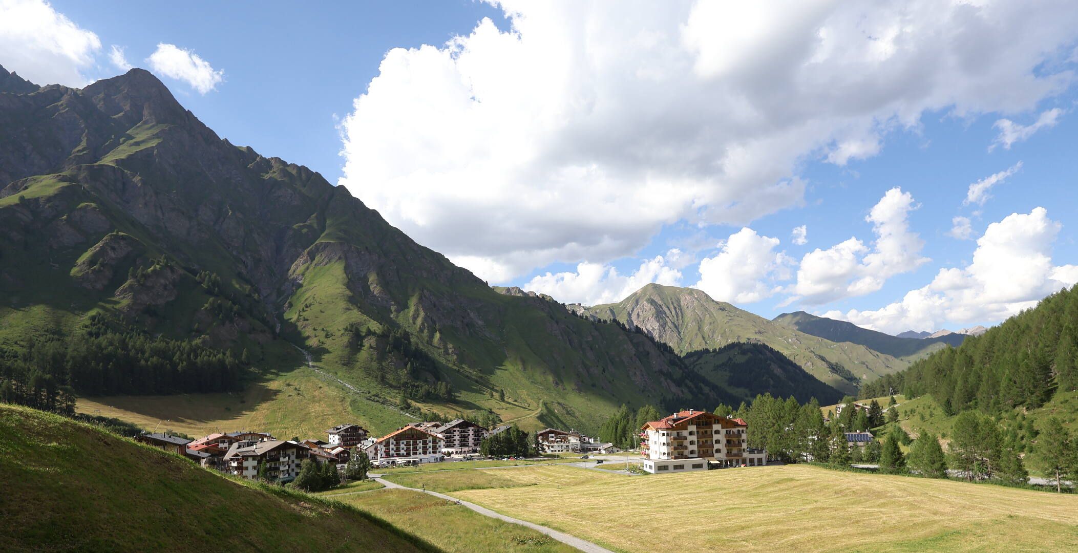 Samnaun: Samnaun-Dorf, Pra Grond - Samnaun-Dorf, Votlas - Samnaun-Dorf, Post - Trider Sattel - Piz Munschuns - Piz Ot