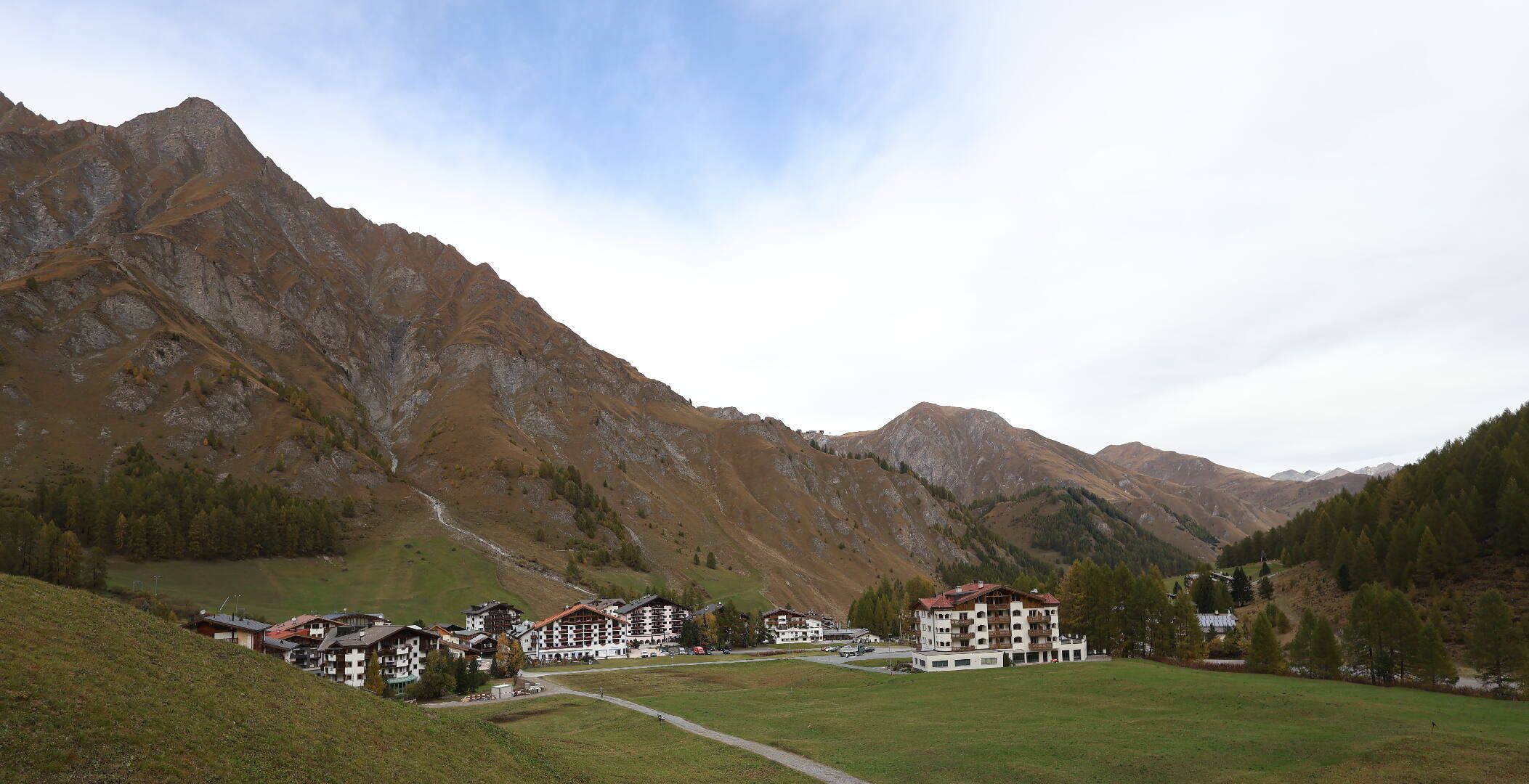 Samnaun: Samnaun-Dorf, Pra Grond - Samnaun-Dorf, Votlas - Samnaun-Dorf, Post - Trider Sattel - Piz Munschuns - Piz Ot