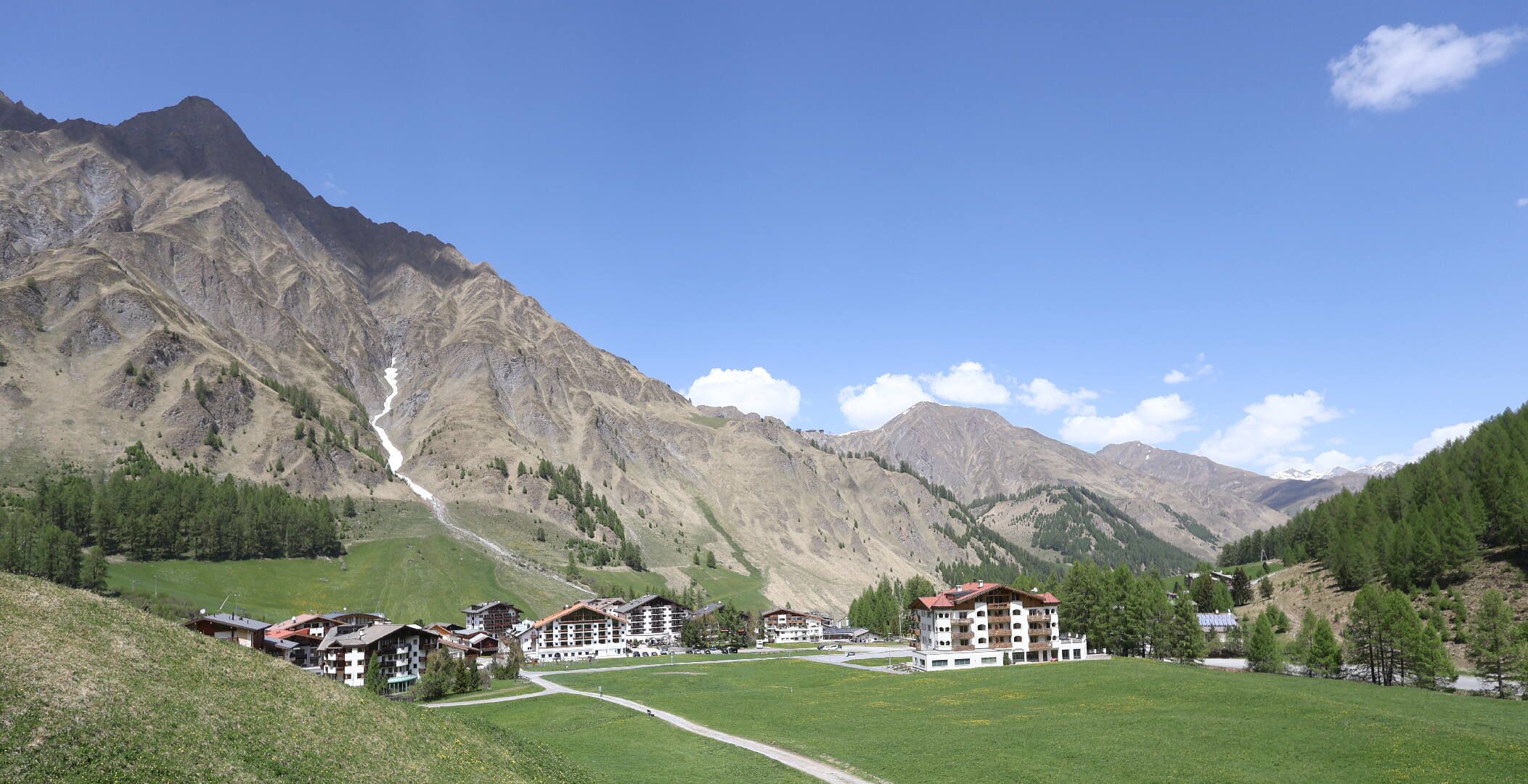 Samnaun: Samnaun-Dorf, Pra Grond - Samnaun-Dorf, Votlas - Samnaun-Dorf, Post - Trider Sattel - Piz Munschuns - Piz Ot