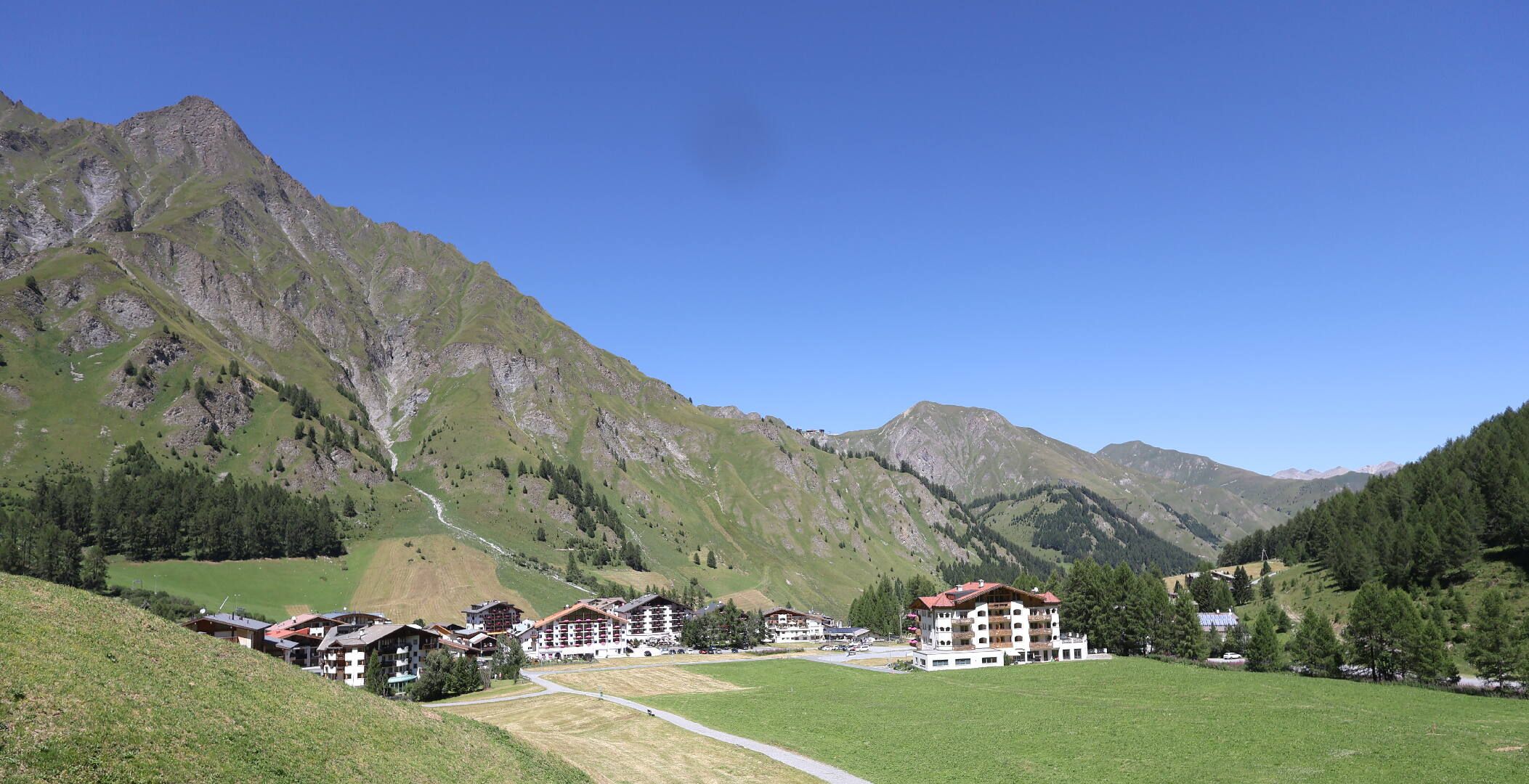 Samnaun: Samnaun-Dorf, Pra Grond - Samnaun-Dorf, Votlas - Samnaun-Dorf, Post - Trider Sattel - Piz Munschuns - Piz Ot