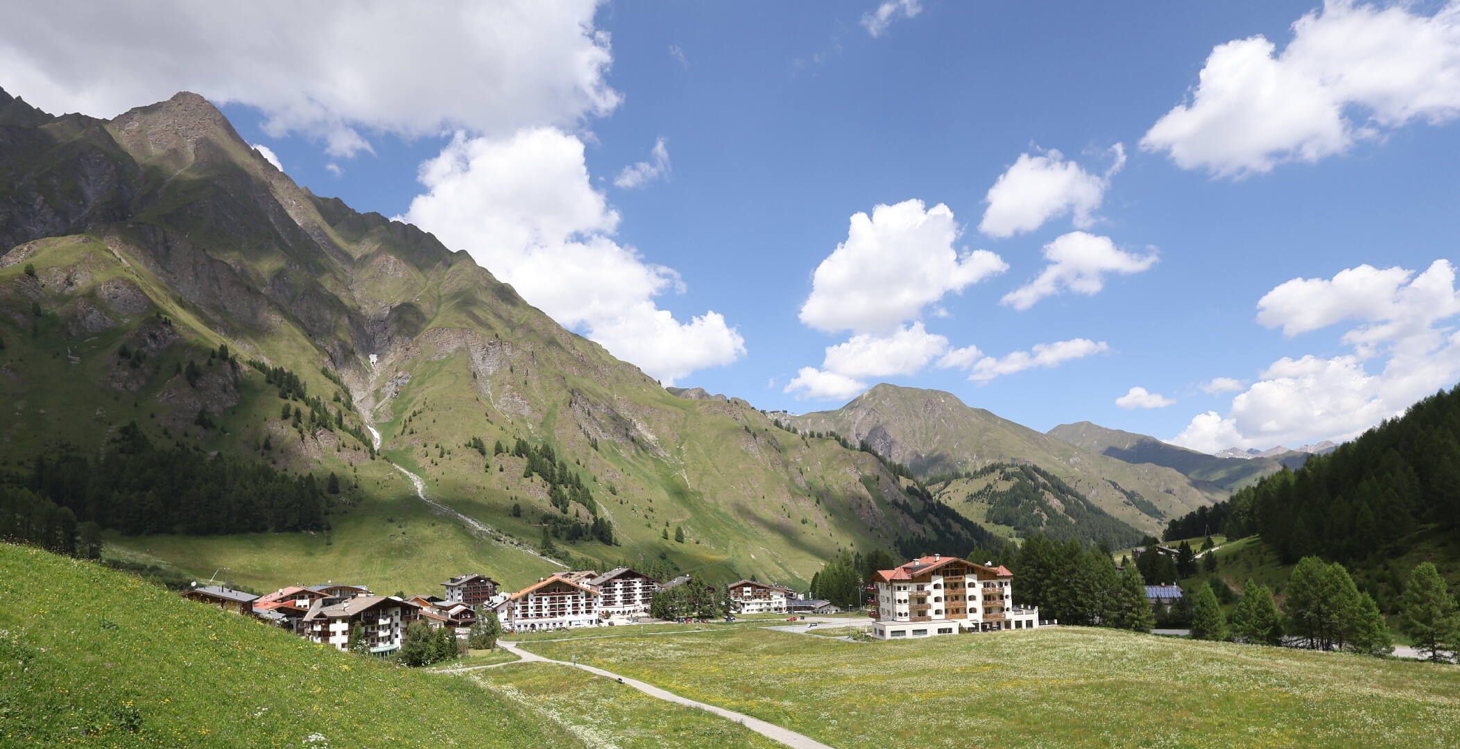 Samnaun: Samnaun-Dorf, Pra Grond - Samnaun-Dorf, Votlas - Samnaun-Dorf, Post - Trider Sattel - Piz Munschuns - Piz Ot