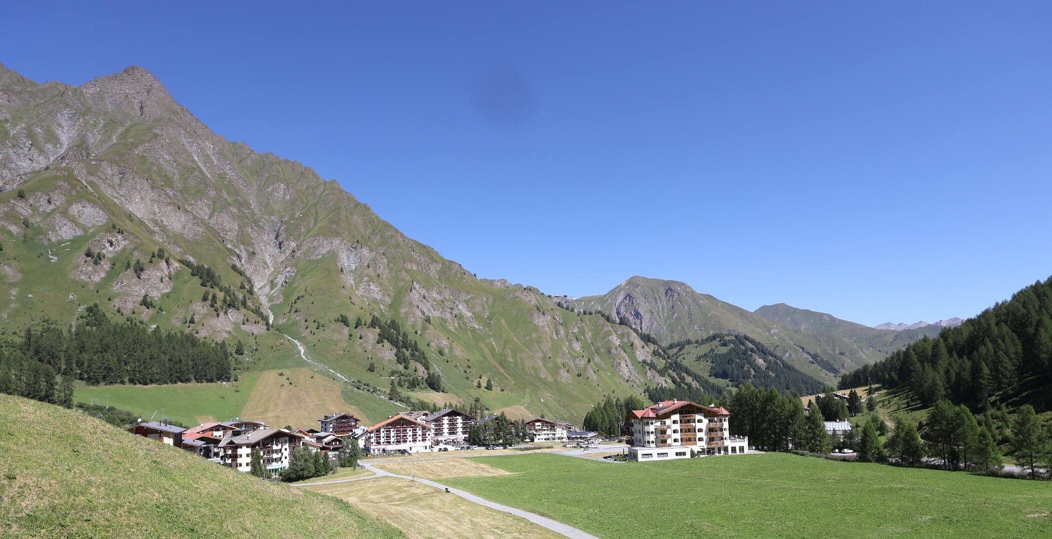 Samnaun: Samnaun-Dorf, Pra Grond - Samnaun-Dorf, Votlas - Samnaun-Dorf, Post - Trider Sattel - Piz Munschuns - Piz Ot