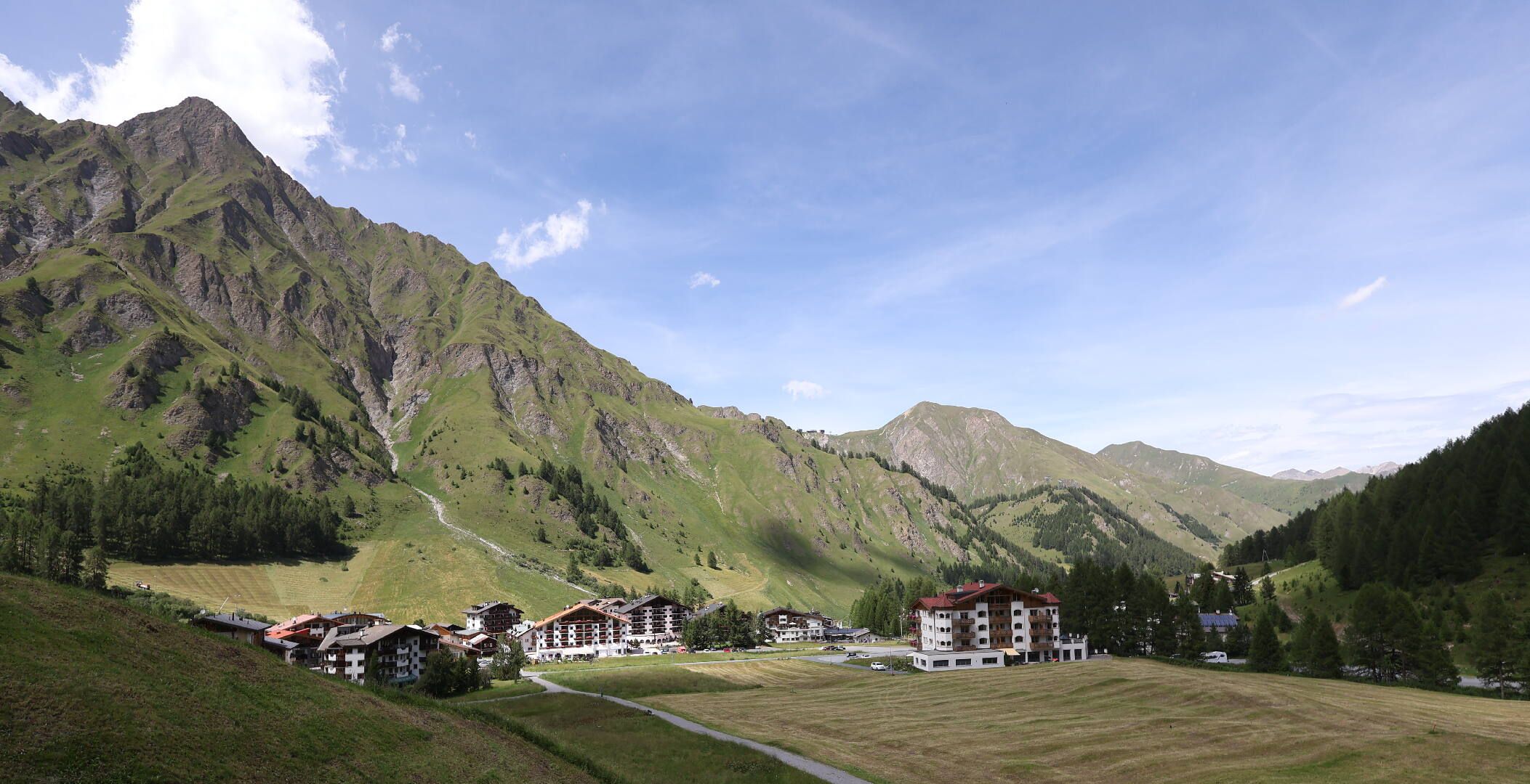 Samnaun: Samnaun-Dorf, Pra Grond - Samnaun-Dorf, Votlas - Samnaun-Dorf, Post - Trider Sattel - Piz Munschuns - Piz Ot
