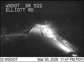Traffic Cam Brier: SR 522 at MP 20.2: Elliott Rd