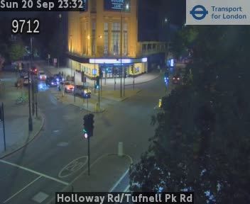 Traffic Cam North Cheam: Holloway Rd/Tufnell Pk Rd