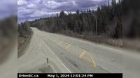 Summit Lake > North: 15, Hwy 97 at - Rd, about 48.5 km north of Prince George, looking north - Dagtid